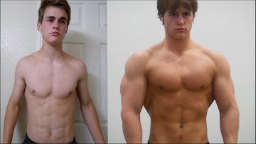 Dylan McKnight 2 Year Natural Transformation 18-20