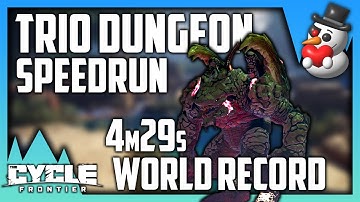 TRIO ZEUS BEAM DUNGEON SPEEDRUN // The Cycle Frontier