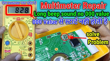Multimeter Not Working Properly? Wrong Values & Beep Fix Inside!