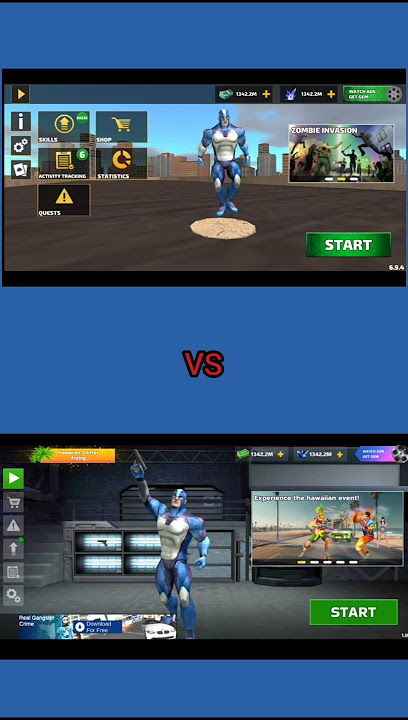 Rope Hero Vice Town Vs Rope Hero Mafia City Wars. Game Loading.
