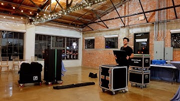 Thank God For Casters... Live Sound PA System Setup