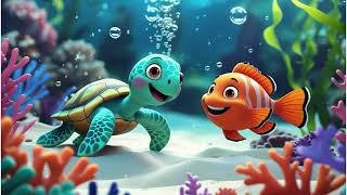 Tilly the Tiny Turtle’s Big Adventure — A Cute Kids Story