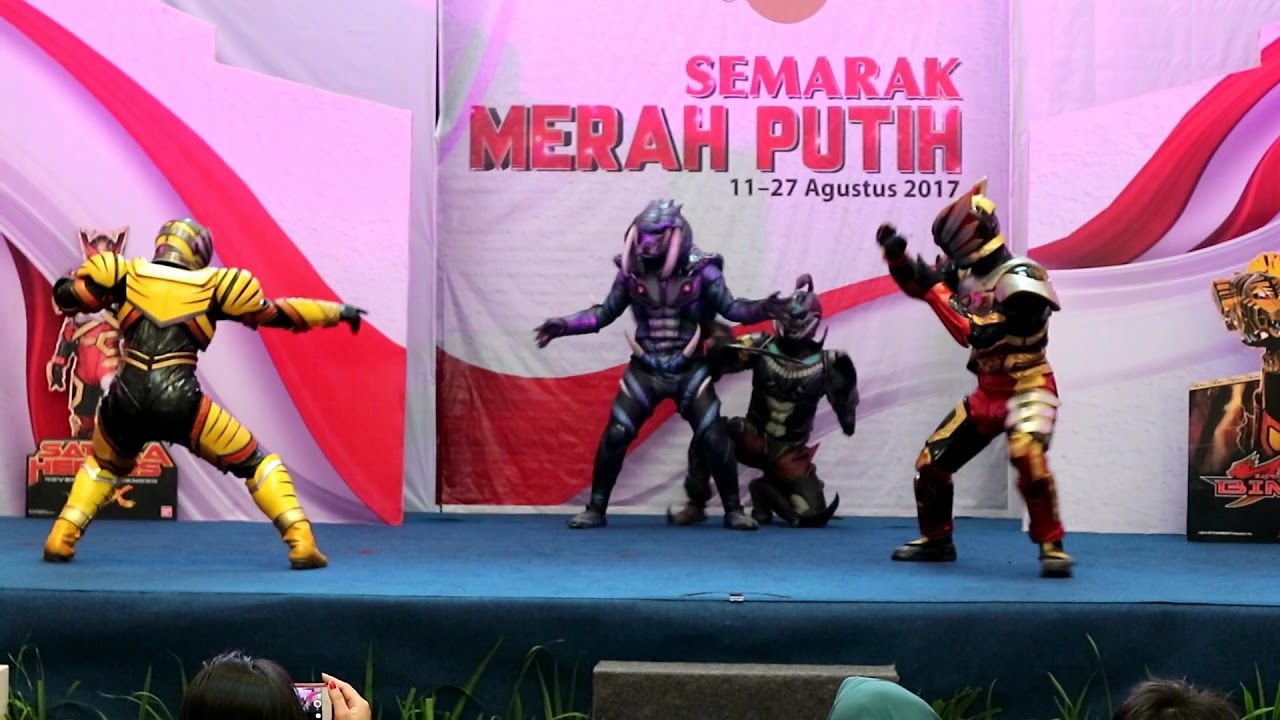 Torga Bima X Vs Osiris Pertunjukan Satria Heroes Living World