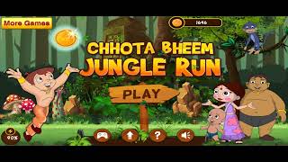 CHHOTA BHEEM JUNGLE RUN || CHHOTA BHEEM GAME || CARTOON GAME #kids screenshot 4