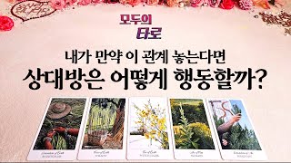 [타로] 내가 완전히 놓는다면 상대방의 행동은?