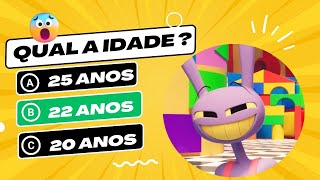 🎪🐰 DIGITAL CIRCUS | MEGA DESAFIOS (QUIZ ANIMADO) Pense rápido! #quiz #circodigital #digitalcircus