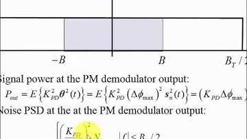 Deriving the Figure of Merit for Phase Modulated Systems (Part 2 of 3)