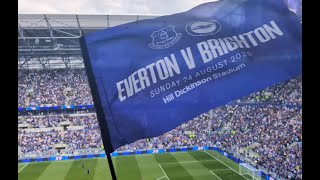 Everton First Home Game Spirit Of The Blues Hill Dickenson (New Stadium)!!