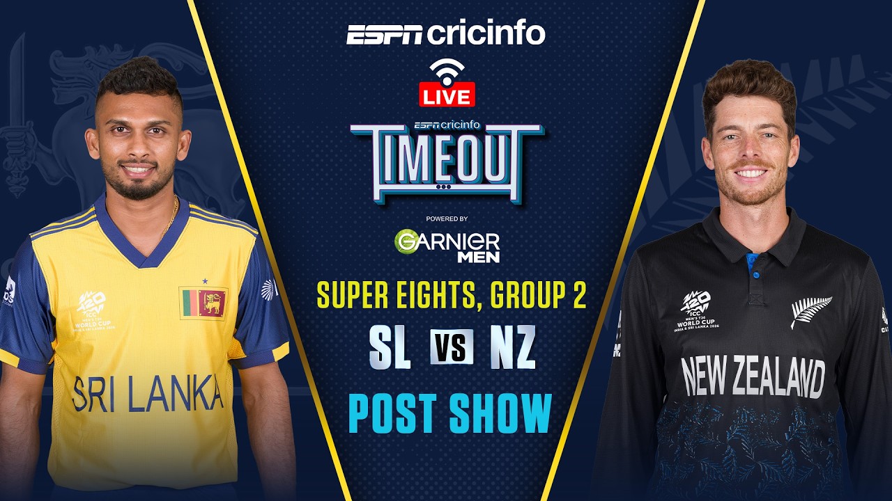 New Zealand vs Sri Lanka Post-match LIVE | T20 World Cup 2026 Super 8s | Match review & analysis