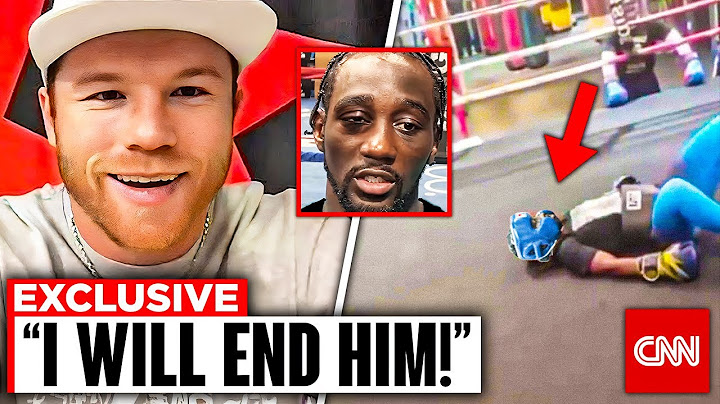 Canelo LAUGHS At Terence Crawford After KNOCKED DOWN in NEW Sparring Footage