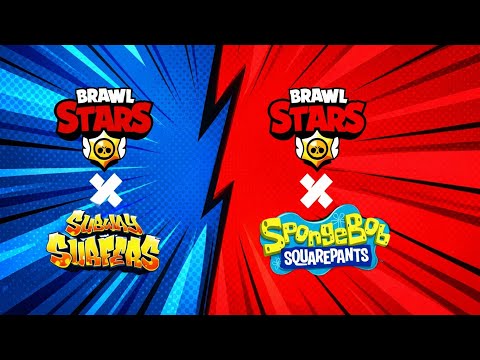 Brawlstar X Subway surfers | Brawlstar X SpongeBob | ANIMATIONS | 😳💞