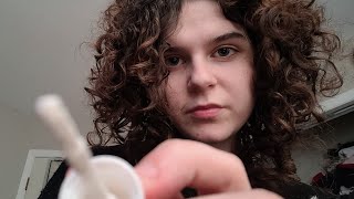 lofi asmr doing your makeup with random objects (soft spoken, personal attention)  screenshot 4