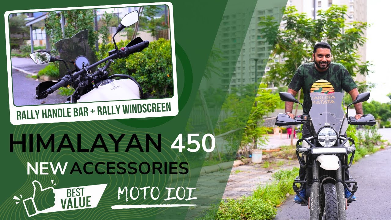 Himalayan 450 Rally Windscreen & Rally Handlebar by Motoioi | Installation and Review