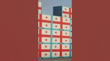 Georgia Export Import Container Video Short Footage!#chromakey #stockfootage #stockvideo