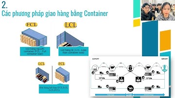 Nhóm 4 Nghiệp vụ chuyên chở hàng hóa xuất nhập khẩu bằng container