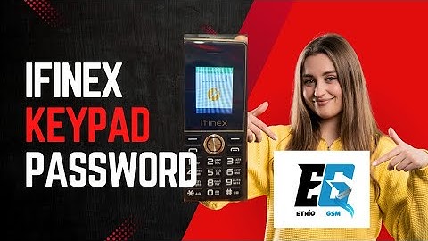 IFINEX KEYPAD SC6531 PASSWORD UNLOCK BY NCK ONLINE TOOL