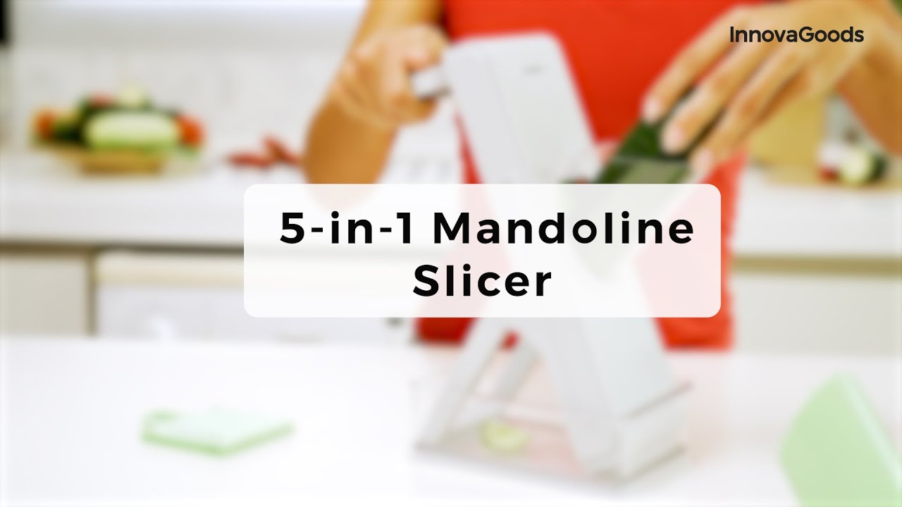 5-in-1 Folding Vegetable Slicer Mandolin Slichen InnovaGoods