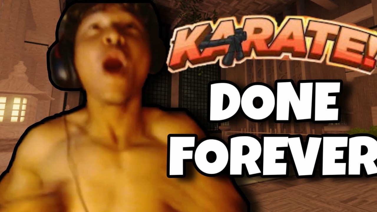 I am NEVER playing Roblox KARATE again...