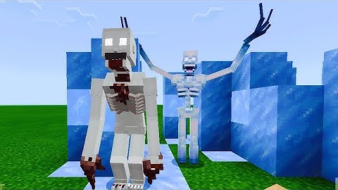 SCP-096 Vs. SCP-096-JS in Minecraft PE