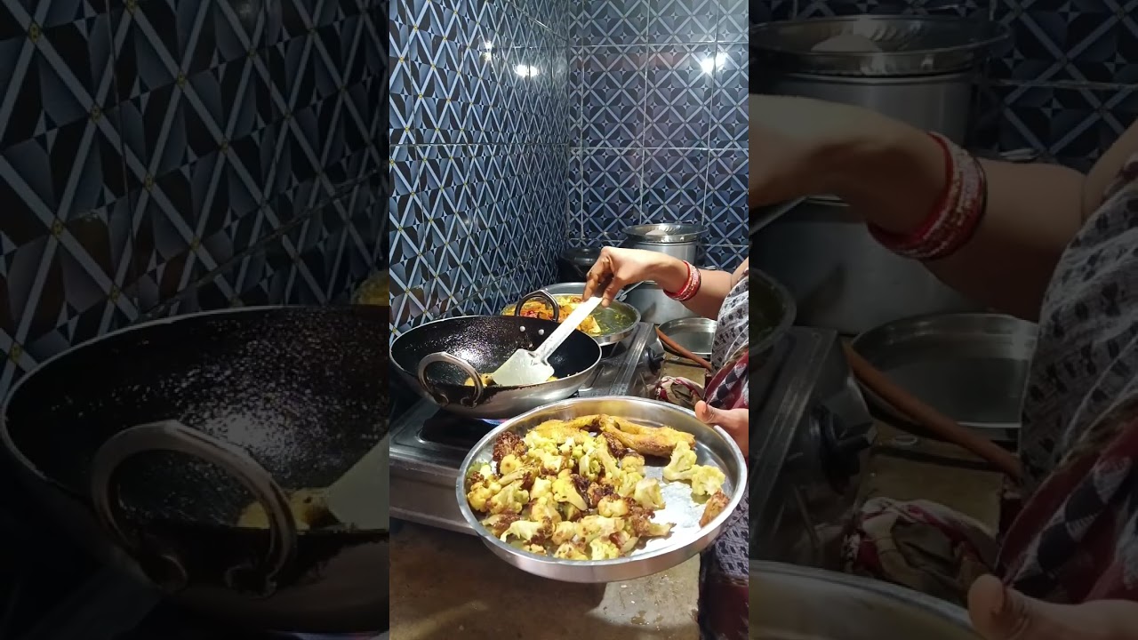 ମାଛ ପାଳଙ୍ଗ ଓ ଫୁଲକୋବି ତରକାରୀ #🙏 video #🥰 cooking #🩷🌹