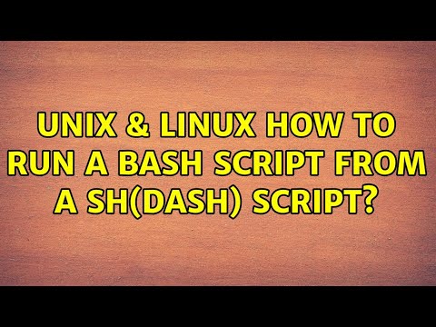 Unix & Linux: