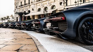 22 BUGATTIS SHUT DOWN MONACO!!