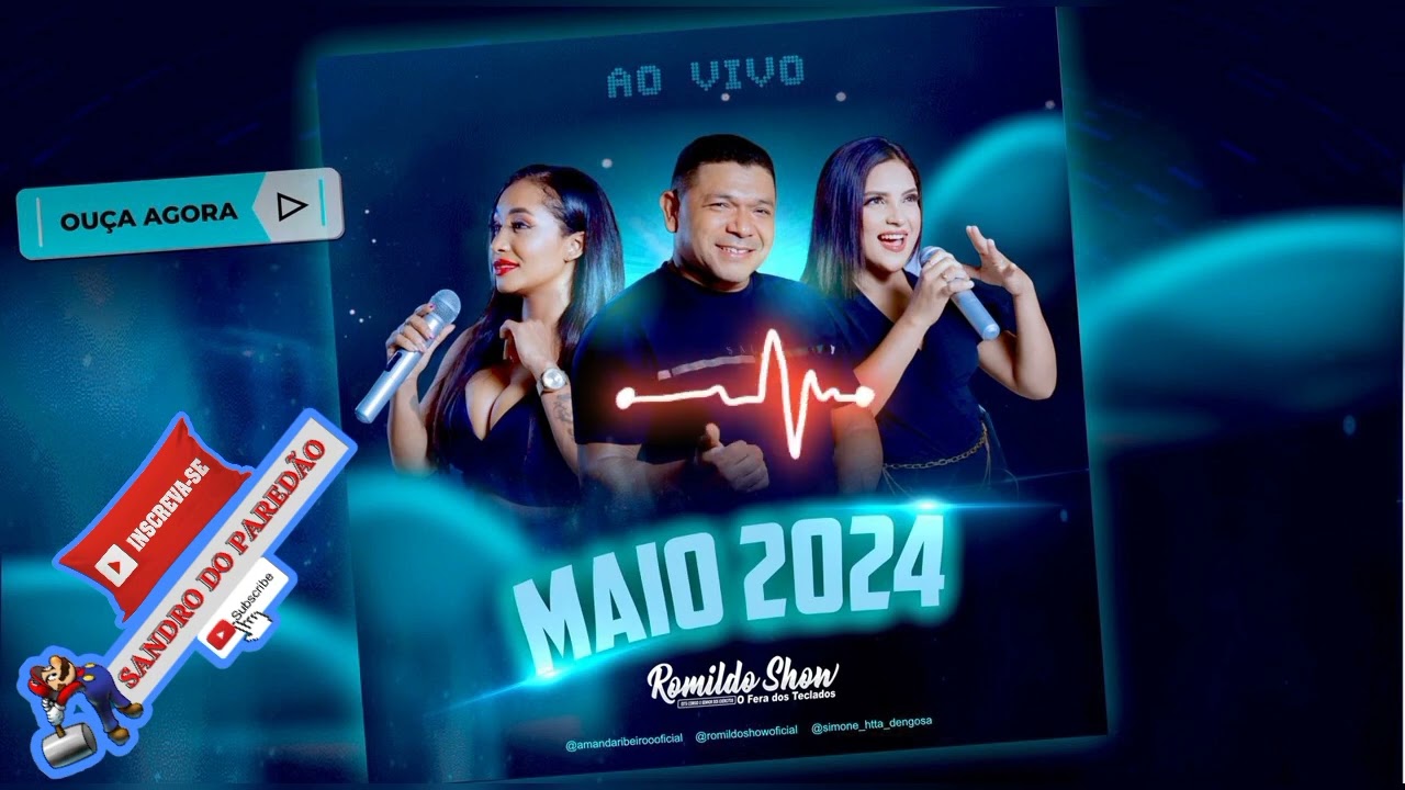 ROMILDO SHOW - REPERTÓRIO DE MAIO 2024