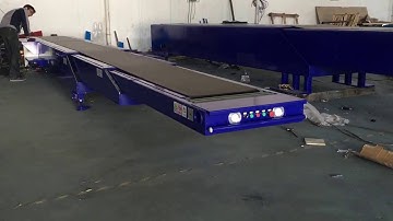20ft Container Loading Unloading Telescopic Belt Conveyor