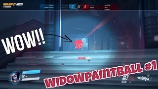 Overwatch | Widow Paintball Highlights! #1
