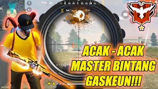 RUSUH DI RANK MASTER BINTANG PAKAI DOUBLE AWM AUTO KETAR - KETIR MUSUHNYA ! FREE FIRE INDONESIA screenshot 4
