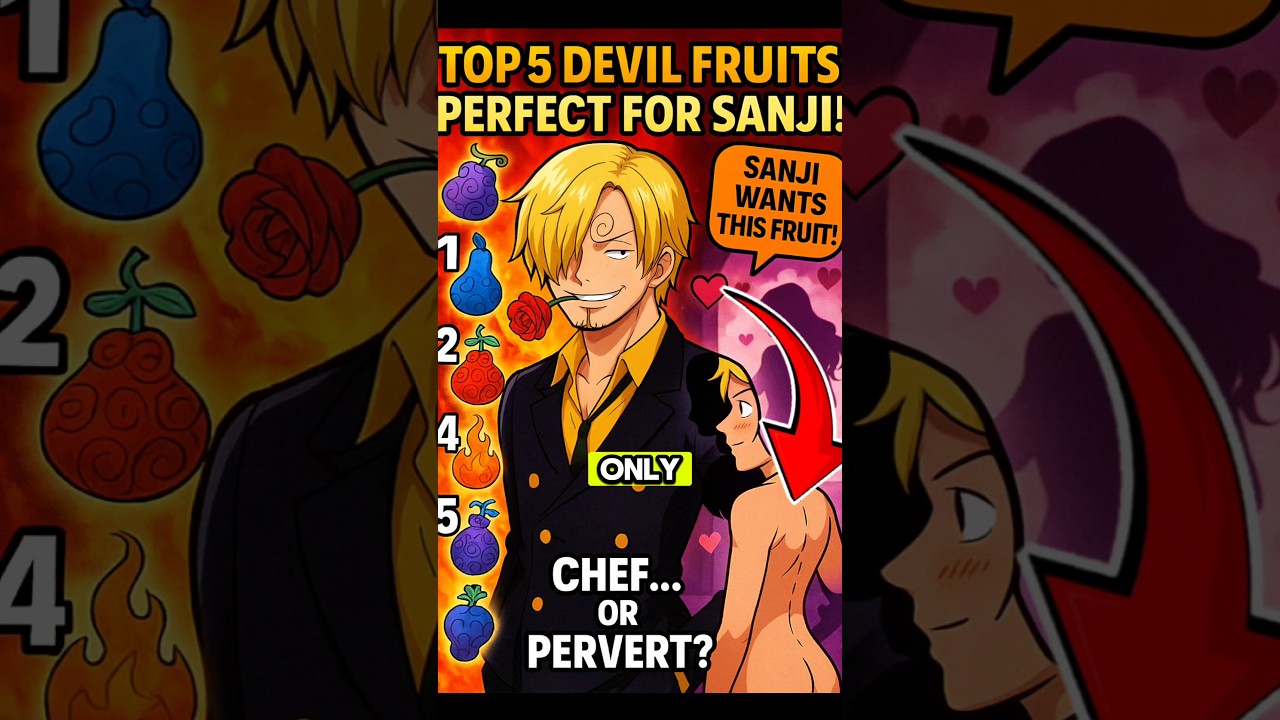 "Top 5 Devil Fruits Made for Sanji – Including His Dream One!" 