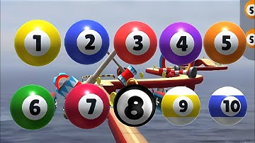 Going Balls VS Rollance Balls Action Ball Games New Race ❤️‍🩹 Part 84| Android/IOS Games 