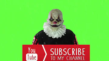 Subscribe click button notify bell green screen you tube scroen mobile view template