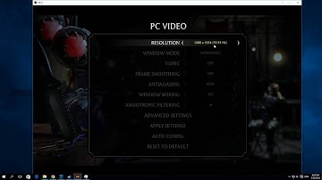 How To Change Your Resolution In Mortal Kombat X