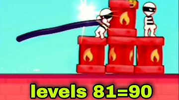 Draw Hero game play// level 81=90//Draw hero 3D levels gameplay Android &ios