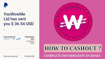 How To Cashout In WowApp || Hindi Tutorial || Mobile Earning
