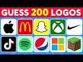 Guess the logo in 3 seconds  200 famous logos  logo quiz 2024