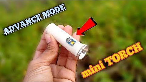 Samar Exprement l How To Make mini TORCH Light ll homemade torch l summer experiment