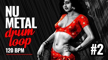 Nu-Metal Drum Loop 120 BPM (high-quality sound)