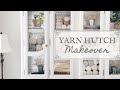 Yarn Hutch Makeover | Yarn Storage Ideas & Spring Declutter!