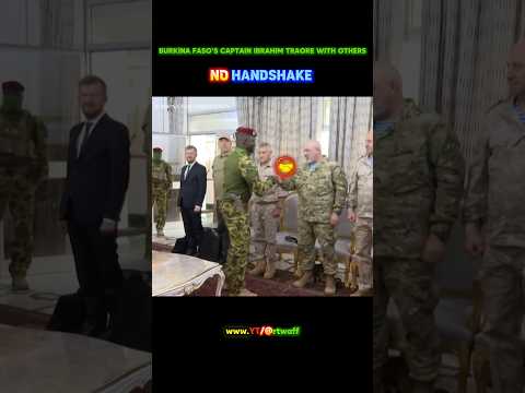 إبراهيم تراوري لا مصافحة ضد بوتن