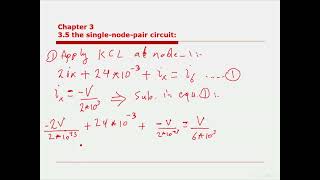 Famous Electric Circuit LECTURE (10): The single-node-pair circuit (Part II) Profile