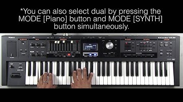 Roland VR-09 - How to Create a Layer (Piano-String)