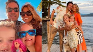 Jimmy Fallon shares rare family photo with wife Nancy Juvonen and their two daughters 😍♥️💕💕