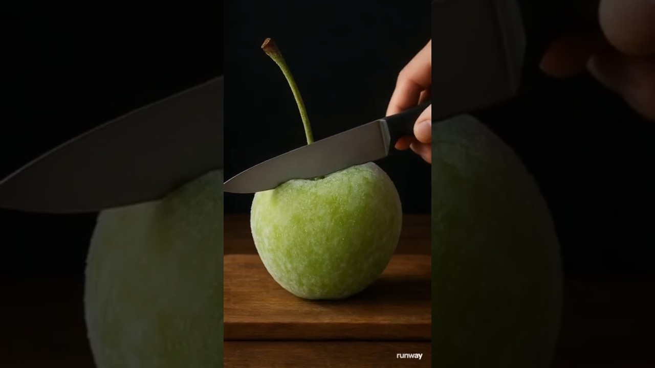 🍒 Satisfying Green Cherry Cutting | Oddly Relaxing ASMR ✨green cherry 