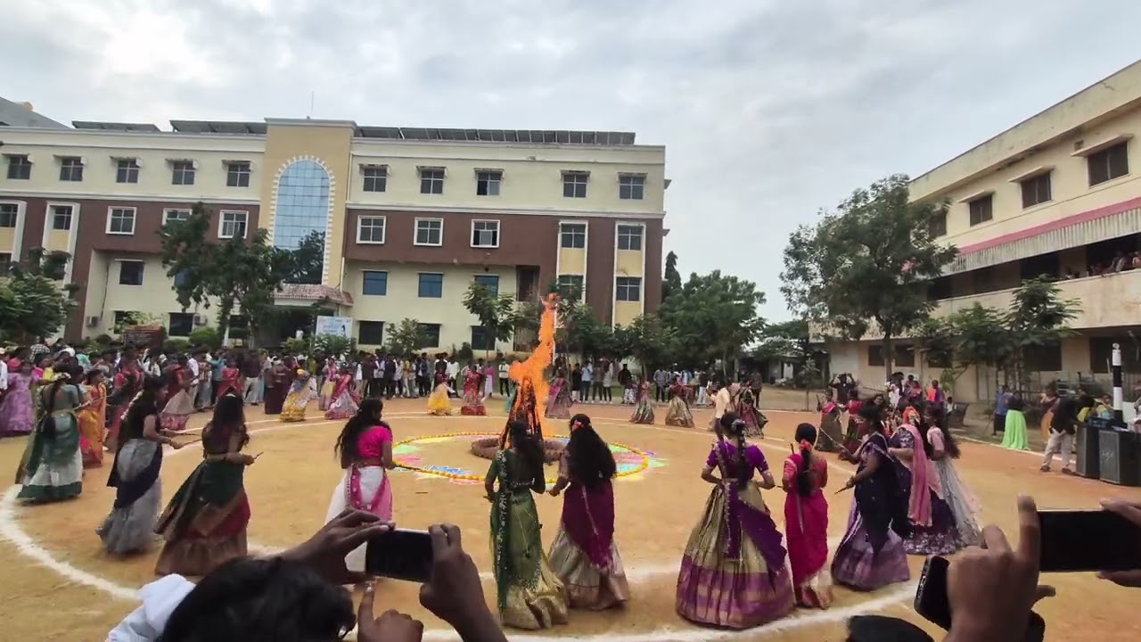 Sankranti sambaralu in cbit
