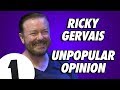 "Punch him in straight the face!" Ricky Gervais on Unpopular Opinion