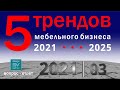 5 Трендов в Мебельном Бизнесе 2021-2025.