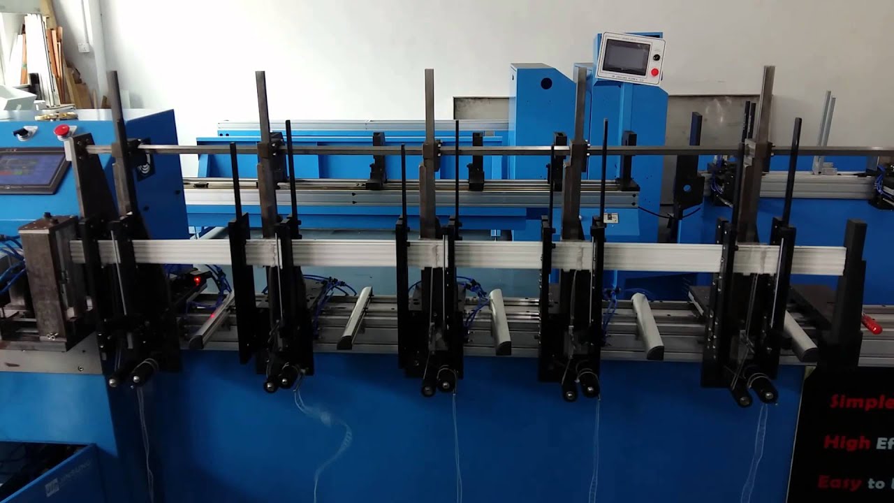 Fully Automatic Aluminum Blind Machine 12.5mm(JSAA 2400)01 YouTube