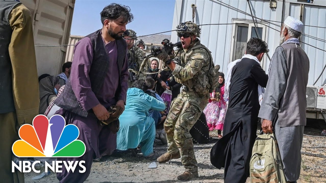 White House blames Trump for chaotic Afghanistan withdrawal White House blames Trump for chaotic Afghanistan withdrawal